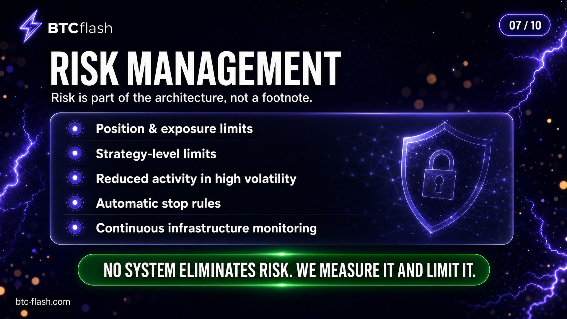 Risk management — Section 7